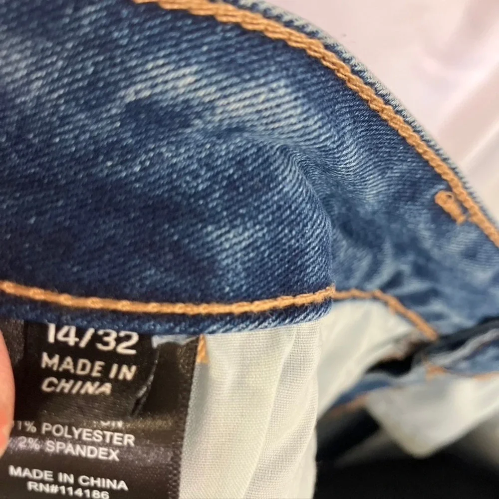 Frye Women's Jeans Size 14/32 Blue Denim Blend Stretch Comfort Fit Classic‎